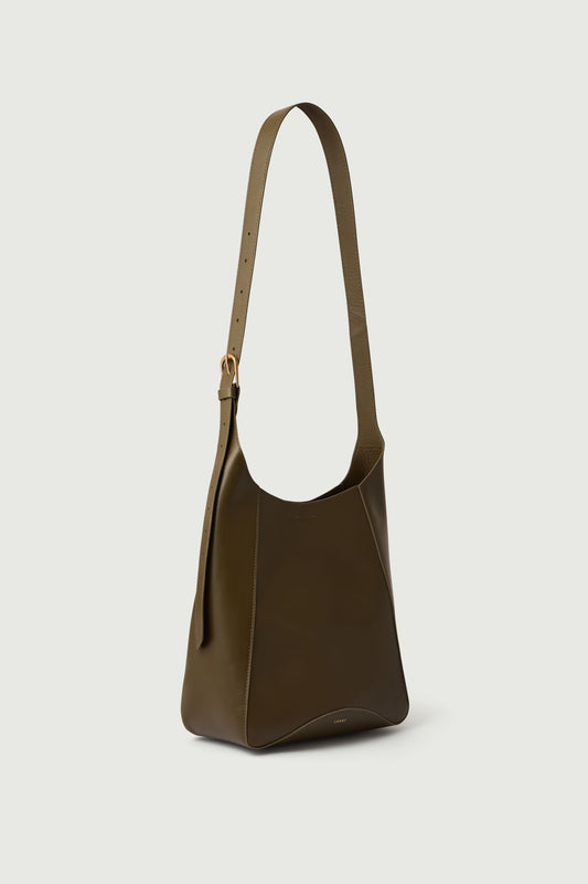Sac Uma - Kaki - Cuir - Femme