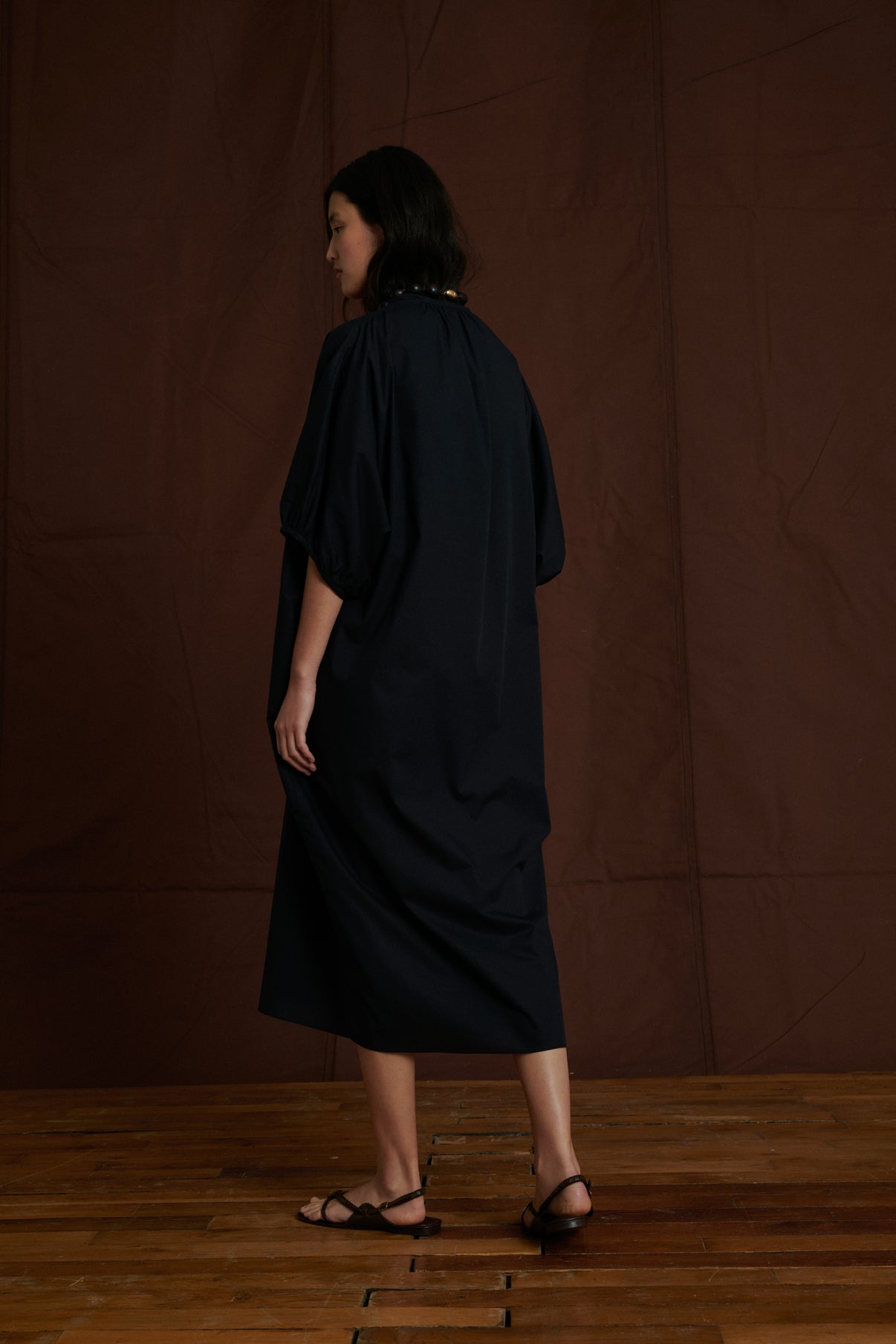 Robe Alger - Noir - Coton - Femme vue 2