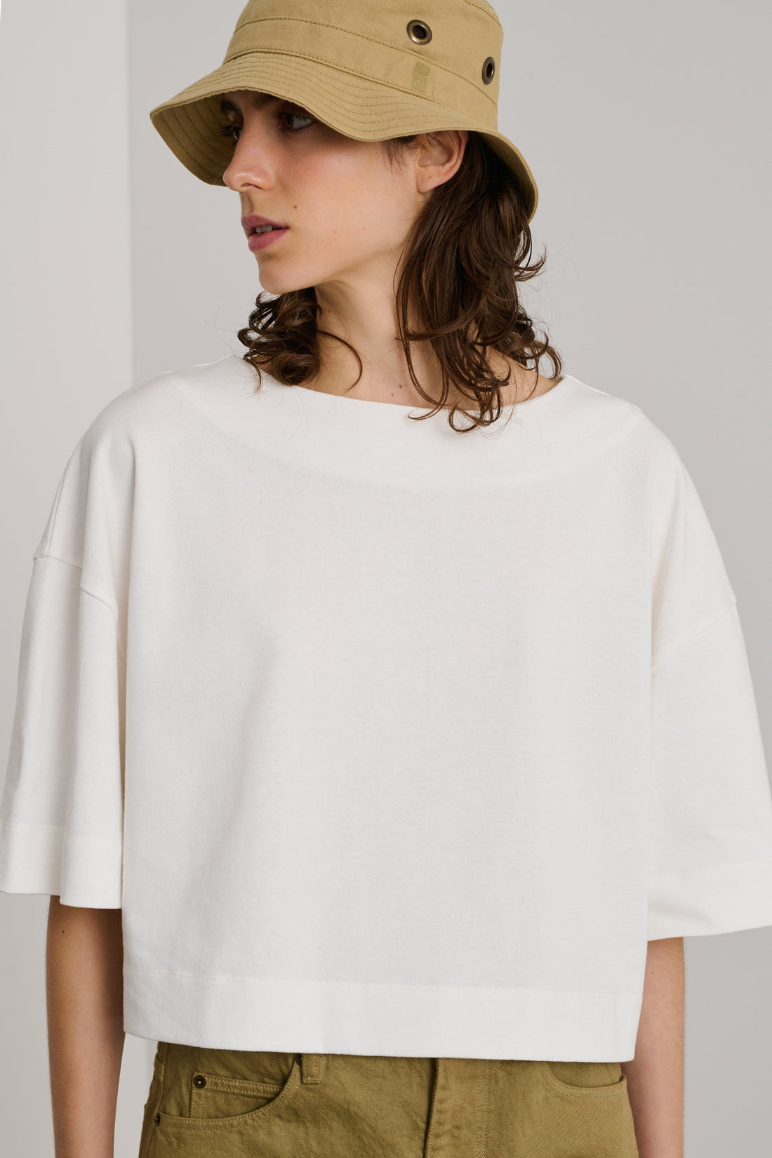 Tee-Shirt Davina - Blanc Cassé - Coton - Femme