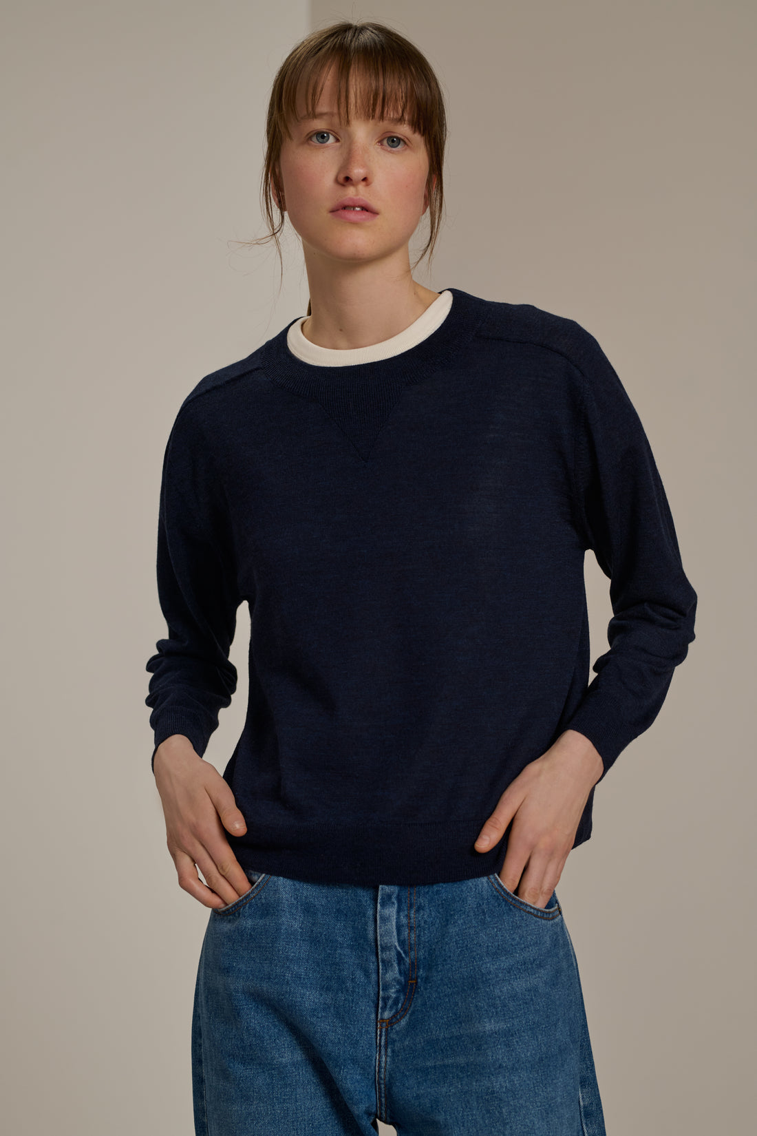 Pull Pio - Navy - Femme