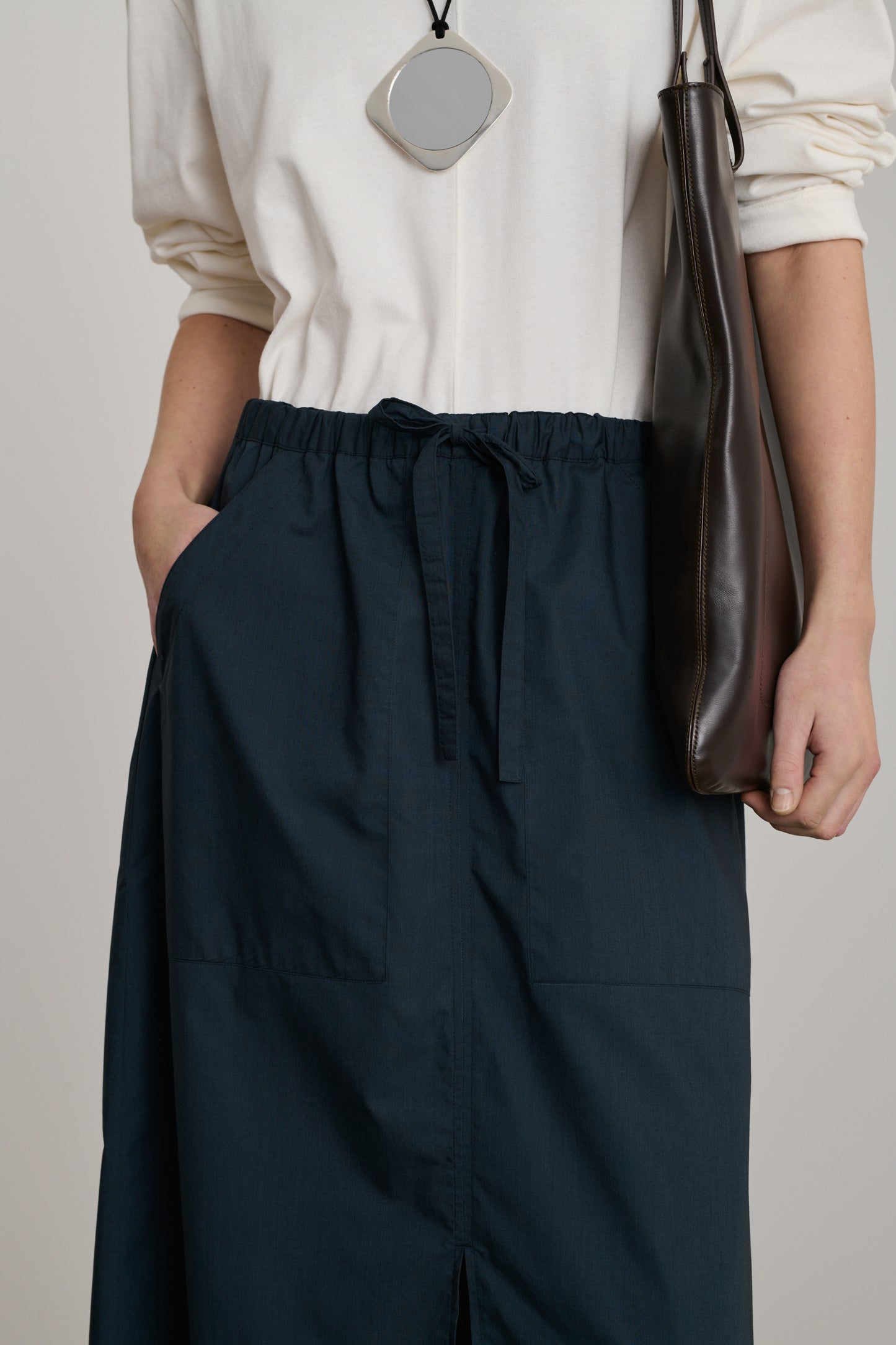 Jupe Agadir - Bleu Nuit - Coton - Femme