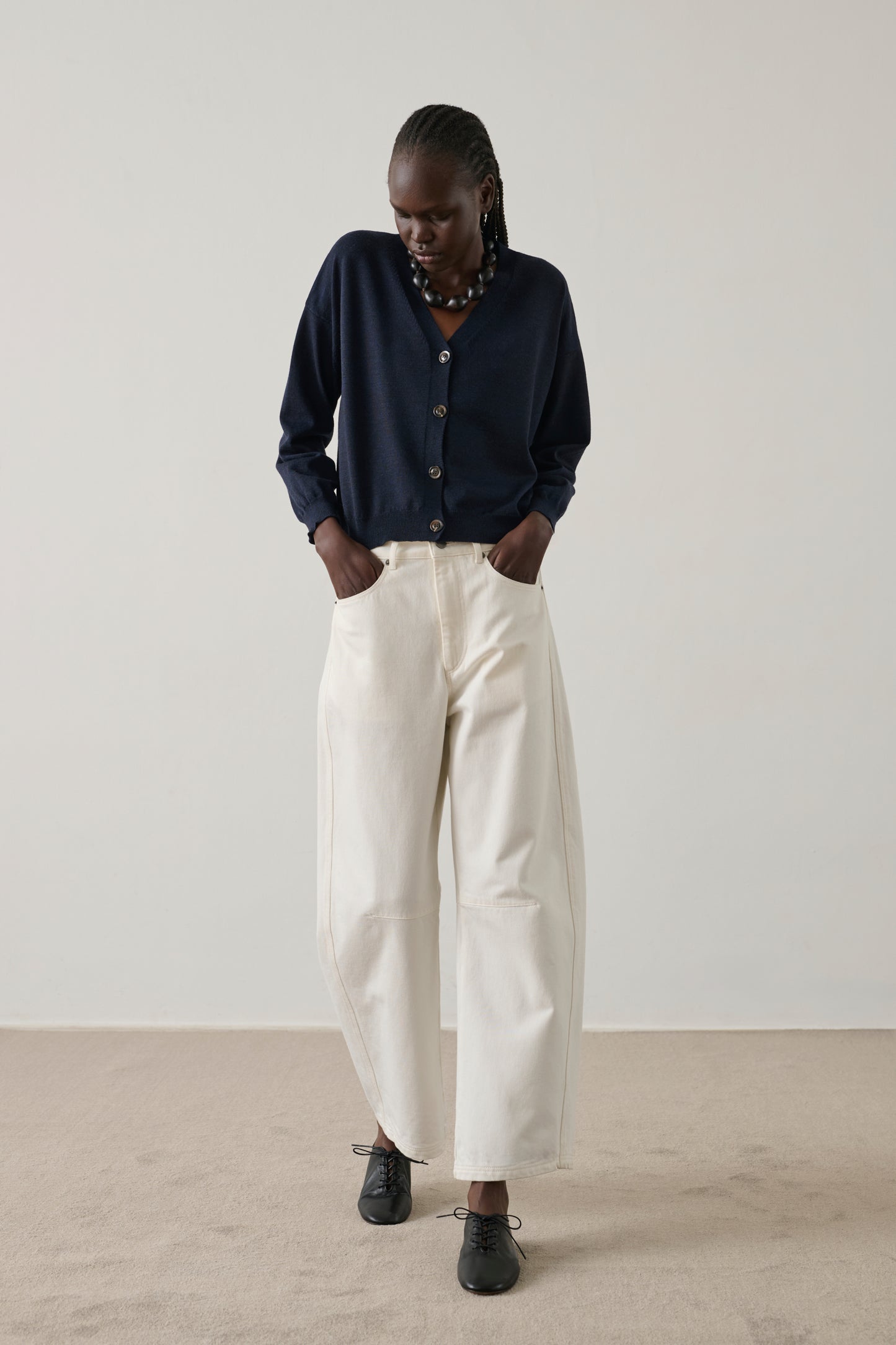 Cardigan Idem - Navy - Femme