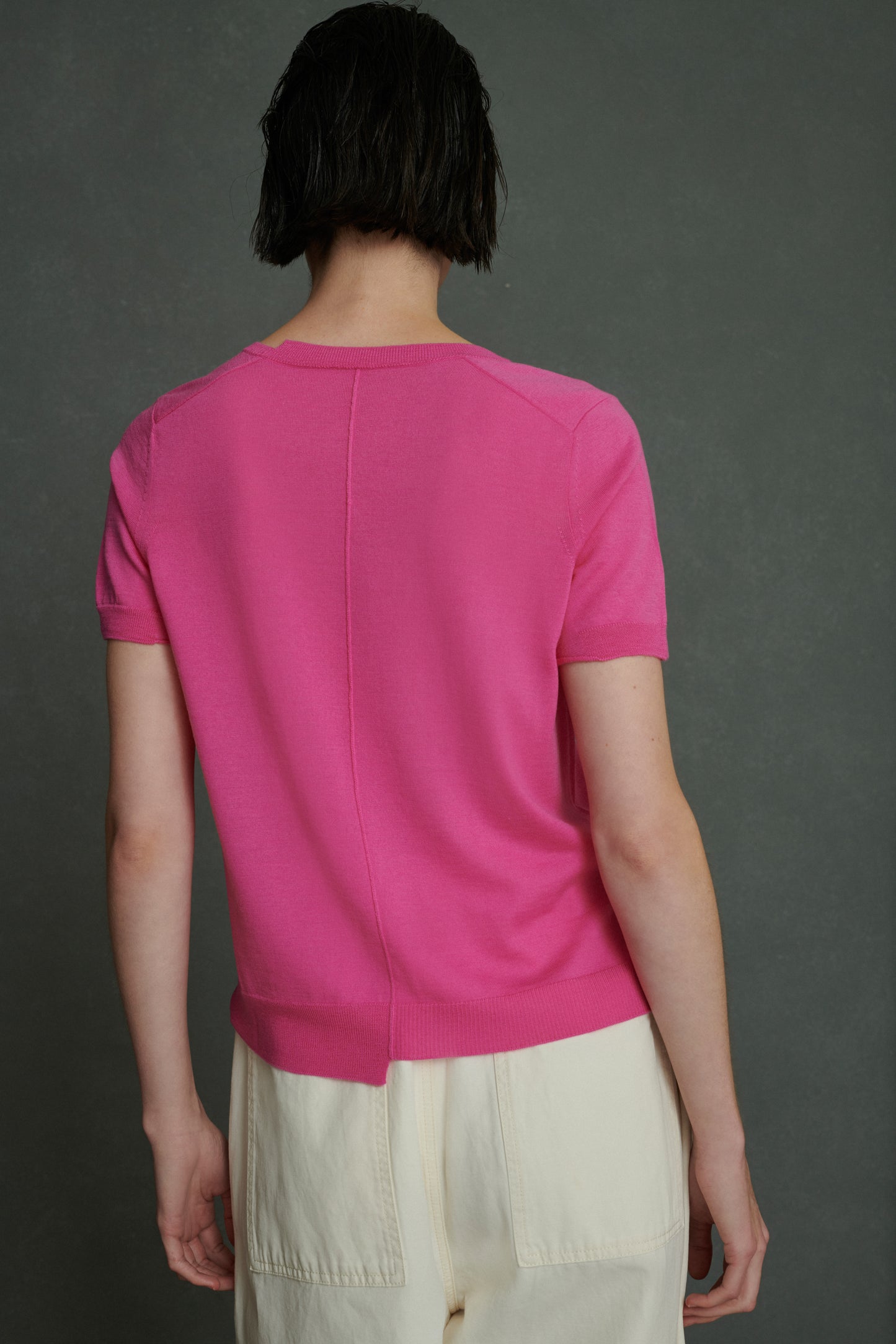 Pull Azul - Rose - Laine - Femme