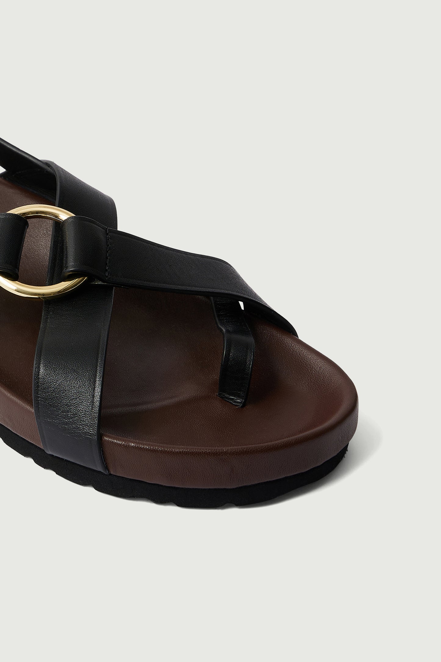 MEXICO BLACK SANDALS