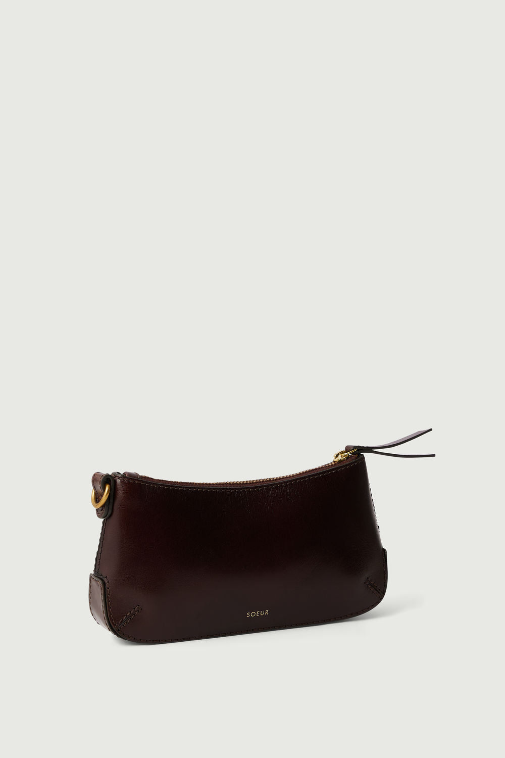 Porte-Monnaie Cosmos - Marron - Cuir - Femme vue 2